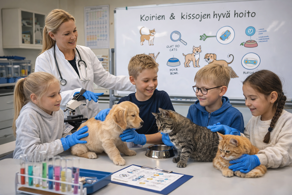 Kysymys koirien ja kissojen hoidosta 2