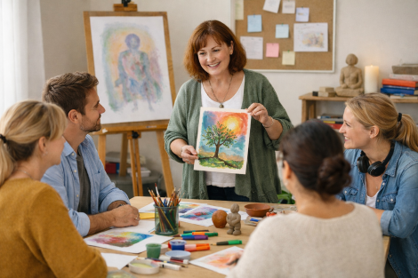 Taideterapia ohjaaja