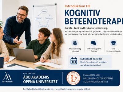 Lähi: Introduktion till kognitiv beteendeterapi, 5 sp (ÅA 2026-2027)